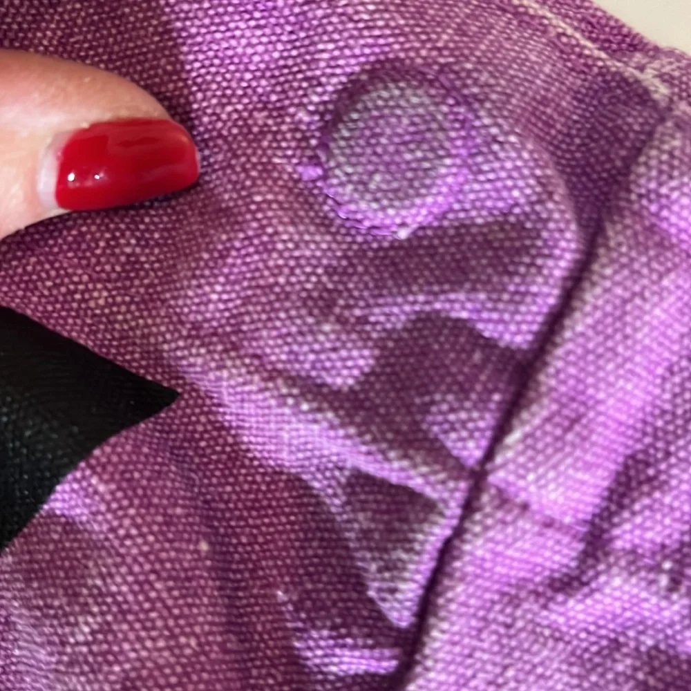 Pink by Victoria Secret large purple vintage tote / beach bag